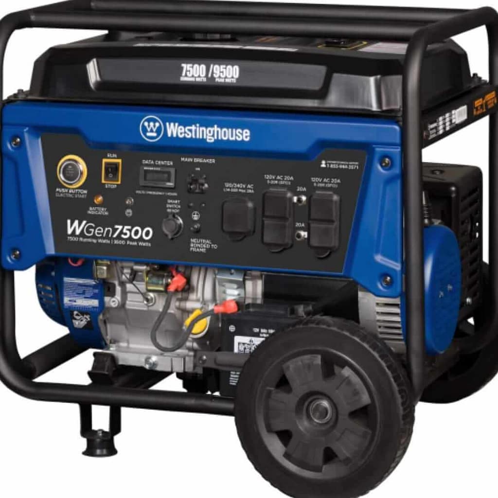 Westinghouse WGen7500 Remote Start Generator