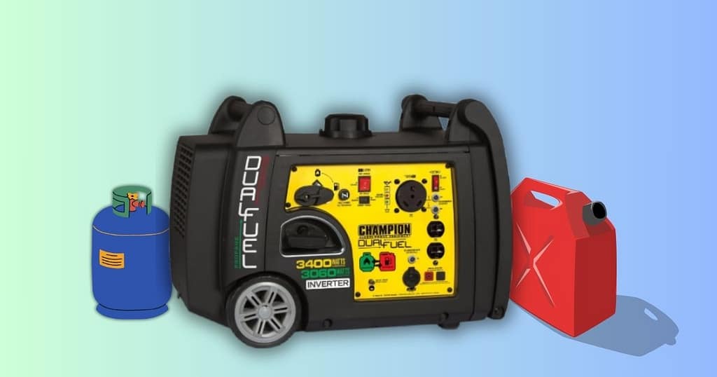 dual fuel inverter generator