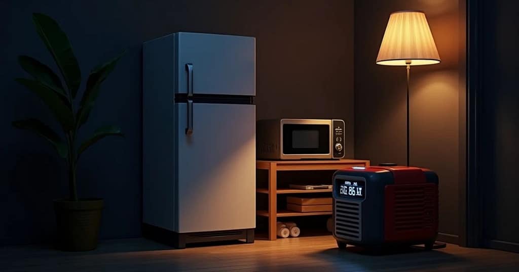 Best Appliances to Run with Generator During a Blackout