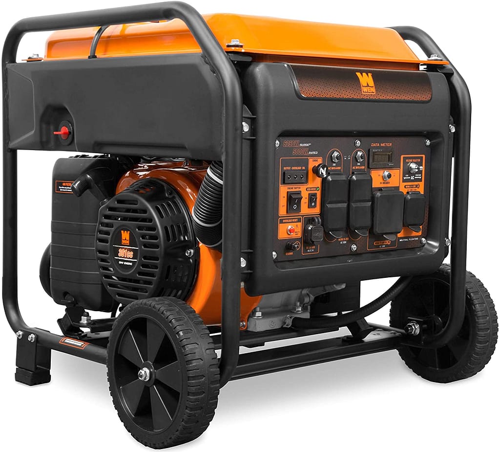 WEN GN625i 6250 Watt Open Frame Inverter Generator