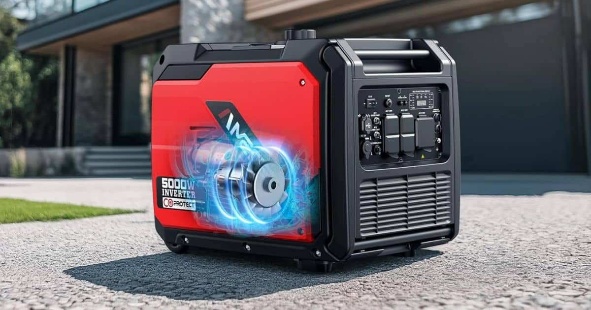 AMERISUN 5000W Inverter Generator