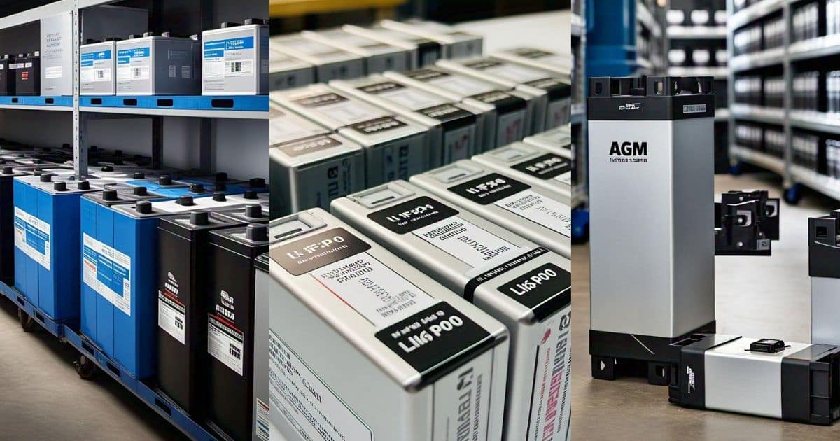 Lead Acid vs Lithium vs AGM Batteries