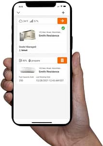 Generac 7009 LTE Propane Tank Fuel Level Monitor