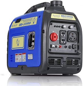 Hudson Motors 3300-Watt Super Quiet Portable Inverter Generator