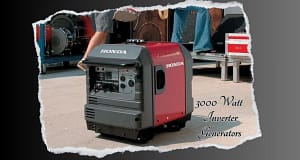 3000 watt inverter generator