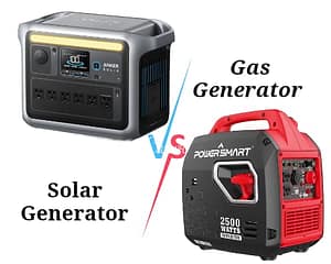 Solar generator vs Gasoline Generator Which one is more