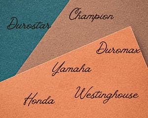 Top Brands of Portable Generators in the USA