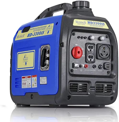 Hudson Motors 3300 Watts Super Quiet Portable Inverter Generator