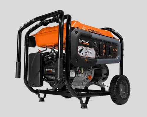 What can a 6500-watt generator run?