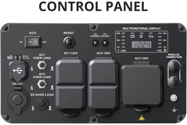AMERISUN 5000W Inverter Generator