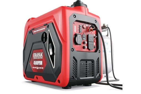 ERAYAK 4500W Dual-Fuel Inverter Generator
