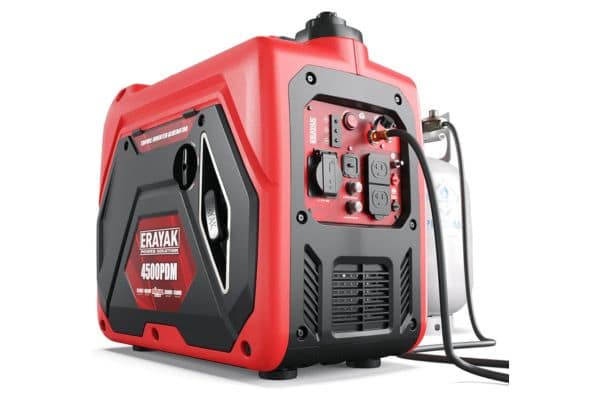 ERAYAK 4500W Tri-Fuel Inverter Generator Design & Build Quality