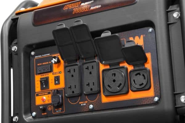 WEN GN875i Control Panel