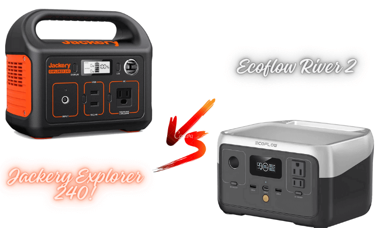 Jackery Explorer 240 vs EcoFlow River 2
