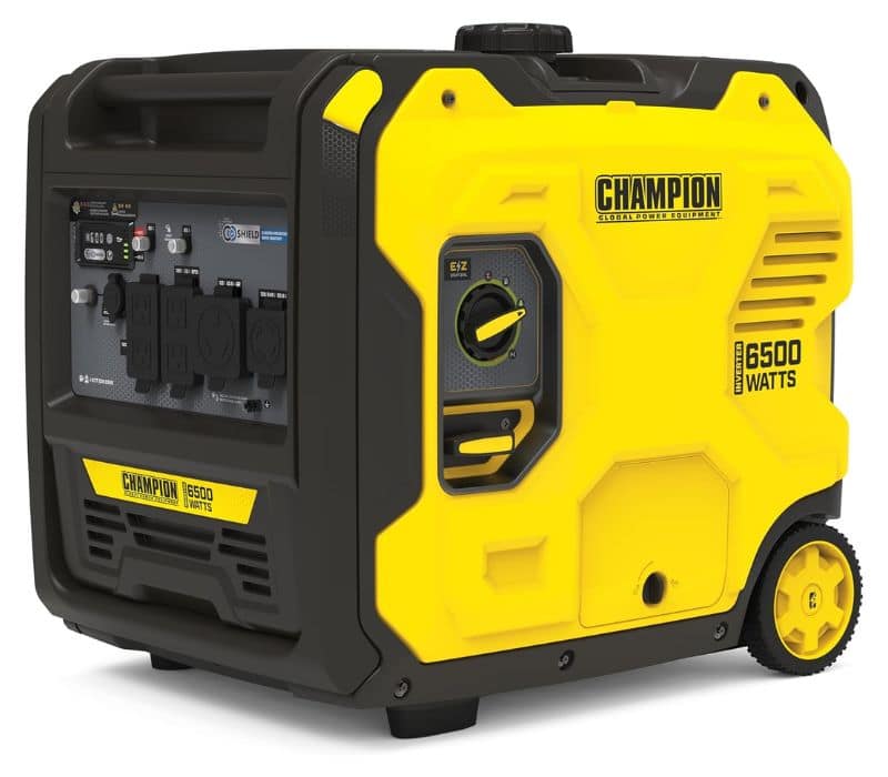Champion 6500 Watt Inverter Generator design & Build Quality