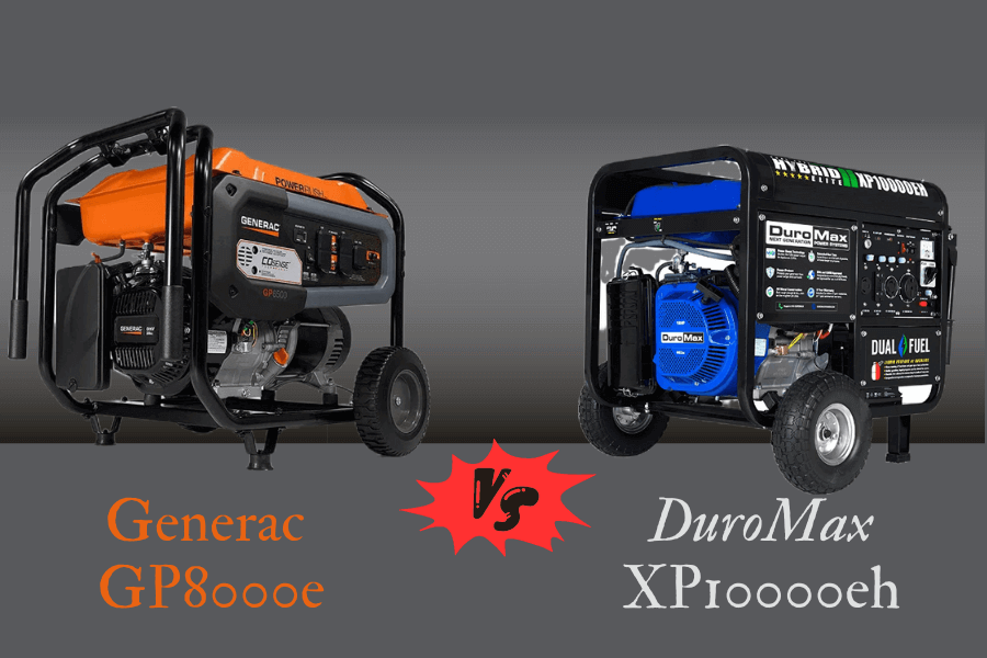 generac gp8000e vs duromax xp10000eh