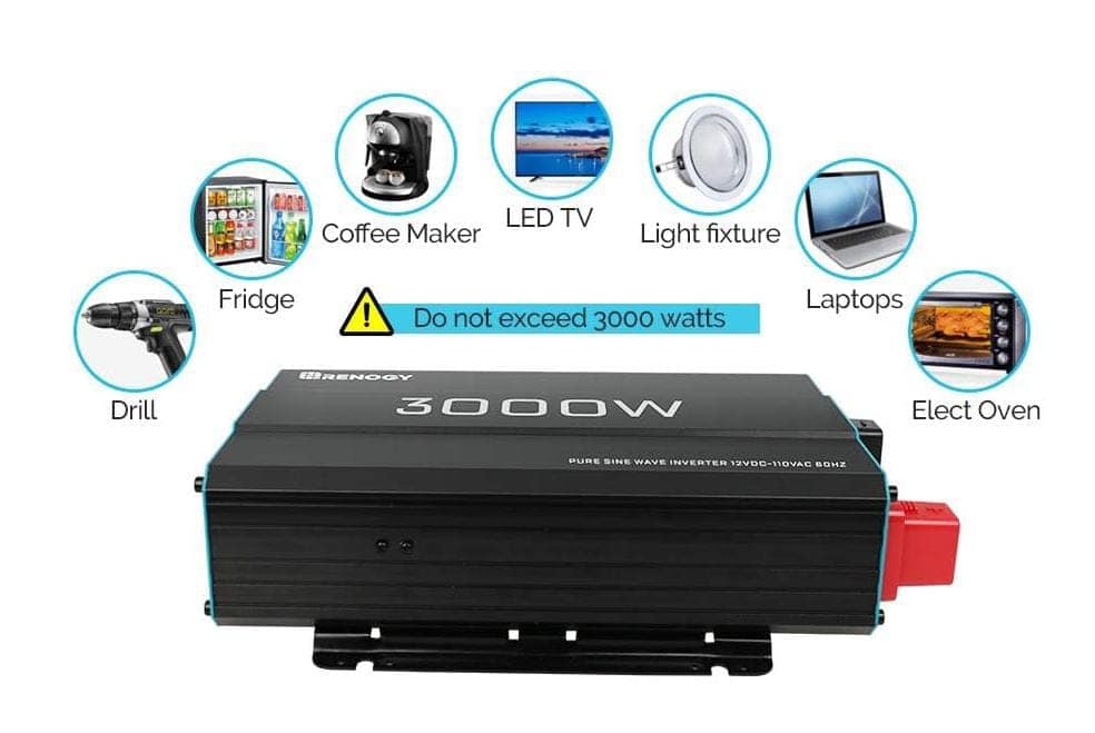 Renogy 3000W Pure Sine Wave Inverter