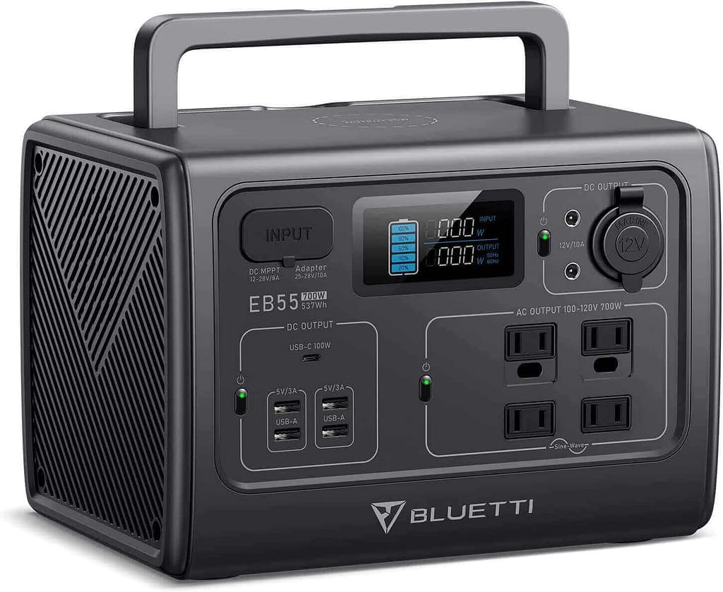 BLUETTI EB55 Portable Power Station Solar Generator