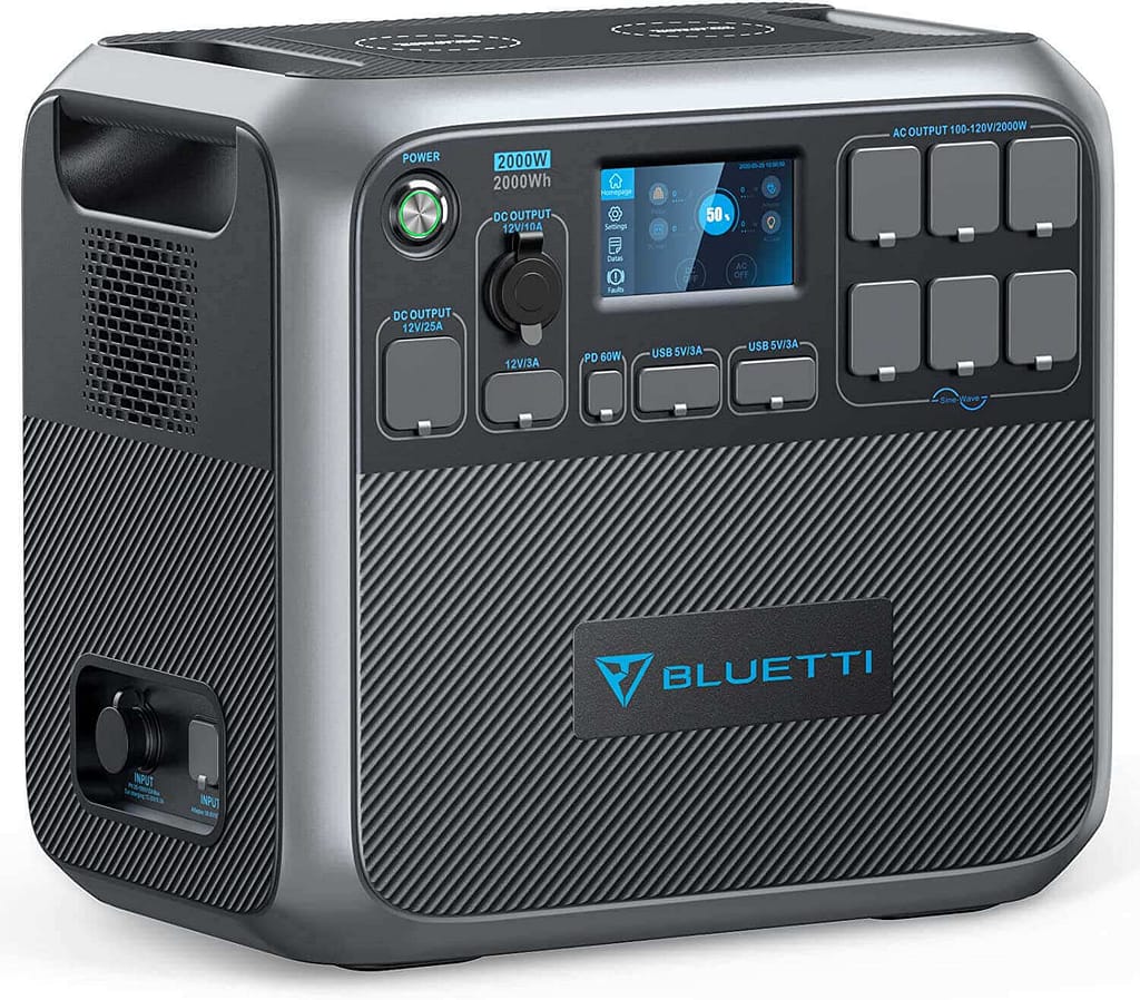 Bluetti AC200P Solar Generator Portable Power Station