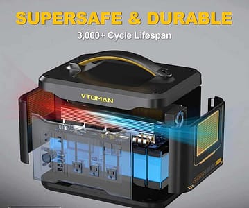 VTOMAN Jump 1000 Watt Solar Generator