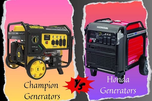 Champion vs Honda Generators