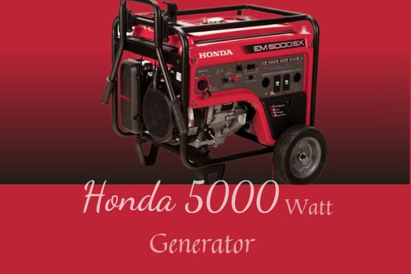 Honda 5000 Watt Generator review