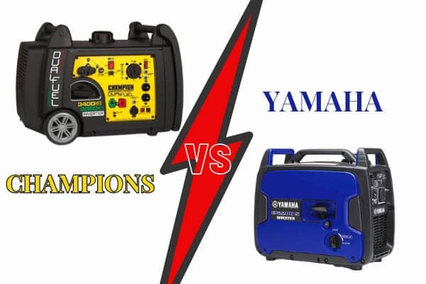 Champion vs Yamaha Generators