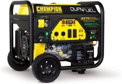 champion 7500 watt generator review