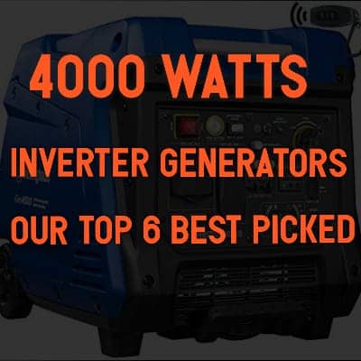 4000 watt inverter generator